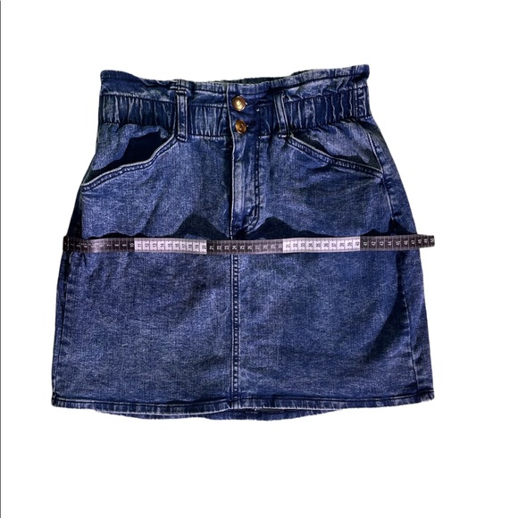 No Boundaries M Short Denim Jean Skirt - Picture 2 of 5